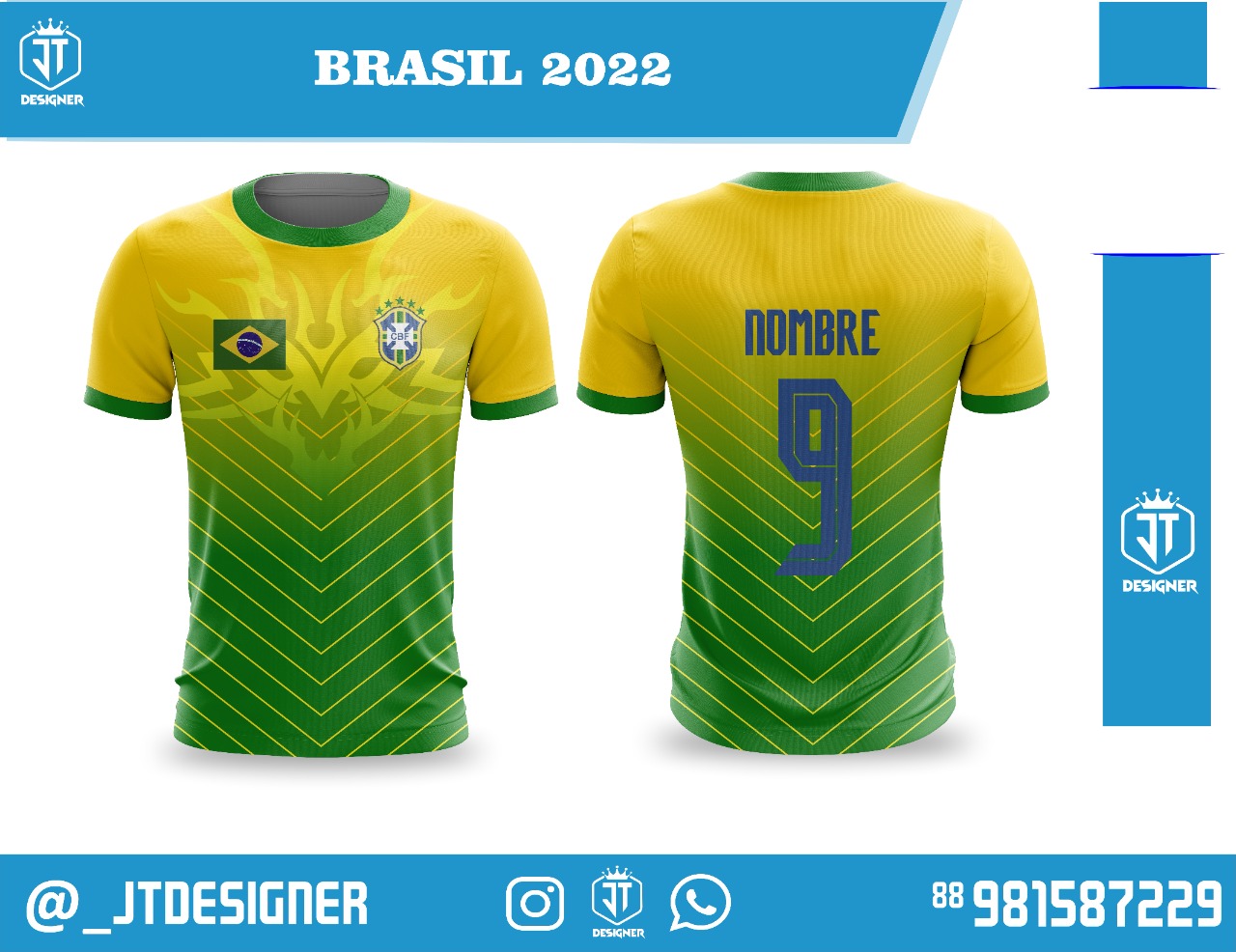 Camisa Concept Seleção do Brasil Edição Especial 2022 verde